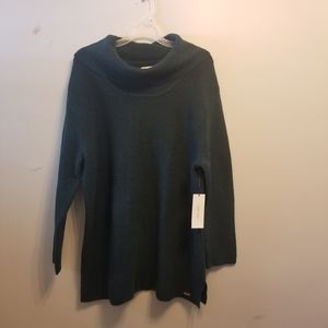 Calvin Klein, cowl neck tunic sweater